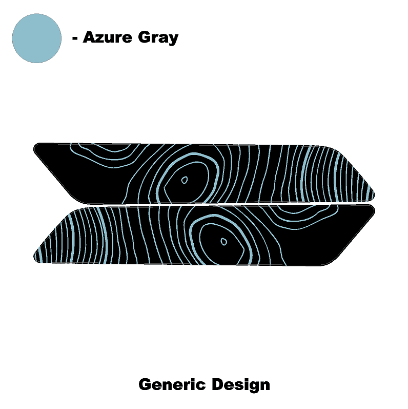 Topo Interior Rear Door Grab Handle Overlay Kit (Printed Series) - 2021+ Bronco 4 Door - 21BRNGRAB4RDR-TPAMBL-21BRNGRAB4RDR-TPA51L-21BRNGRAB4RDR-TPAZL-21BRNGRAB4RDR-TPCGL-21BRNGRAB4RDR-TPCBNL-  DRIVEN - 7