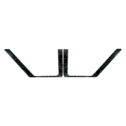 Topo Front Door Net Trim Overlay Kit (Printed Series) - 2021+ Bronco - 21BRNFTNET-TPAMBL-21BRNFTNET-TPA51L-21BRNFTNET-TPAZL-21BRNFTNET-TPCGL-21BRNFTNET-TPCBNL-  DRIVEN - 26