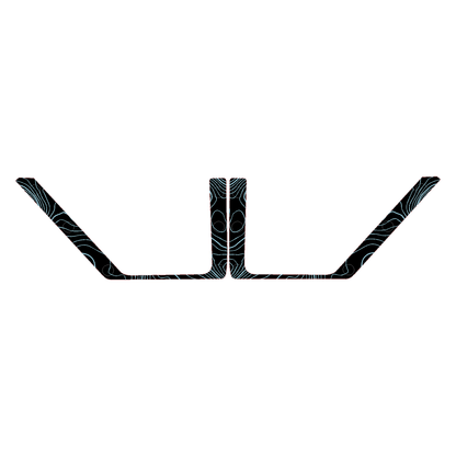 Topo Rear Door Net Trim Overlay Kit (Printed Series) - 2021+ Bronco - 21BRNFTNET-TPAMBL-21BRNFTNET-TPA51L-21BRNFTNET-TPAZL-21BRNFTNET-TPCGL-21BRNFTNET-TPCBNL-  DRIVEN - 30