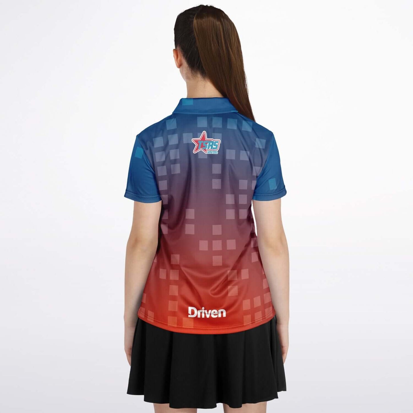 DRIVEN | TSRS '24 | Polo - Adult - Female - Red/Blue - UPF 50+