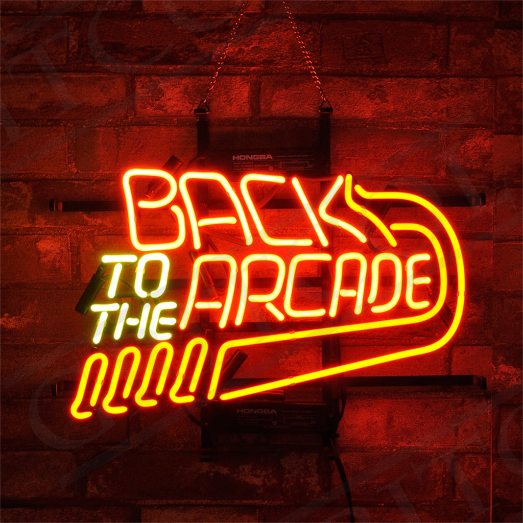 Back to The Arcade Neon Signs - MEXC017-  DRIVEN - 1