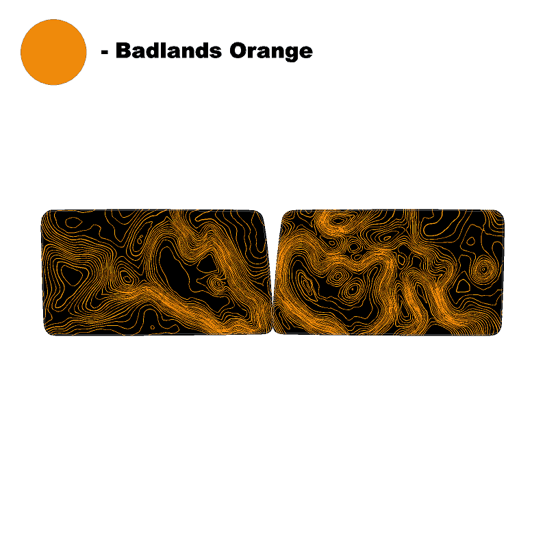 Topo Hardtop Side Window Overlays - 2021+ Bronco 4 Door - 21BRONCO4DRHDTP-TPAMB-21BRONCO4DRHDTPP-TPAMB-21BRONCO4DRHDTP-TPA51L-21BRONCO4DRHDTPP-TPA51L-21BRONCO4DRHDTP-TPAZL-  DRIVEN - 24