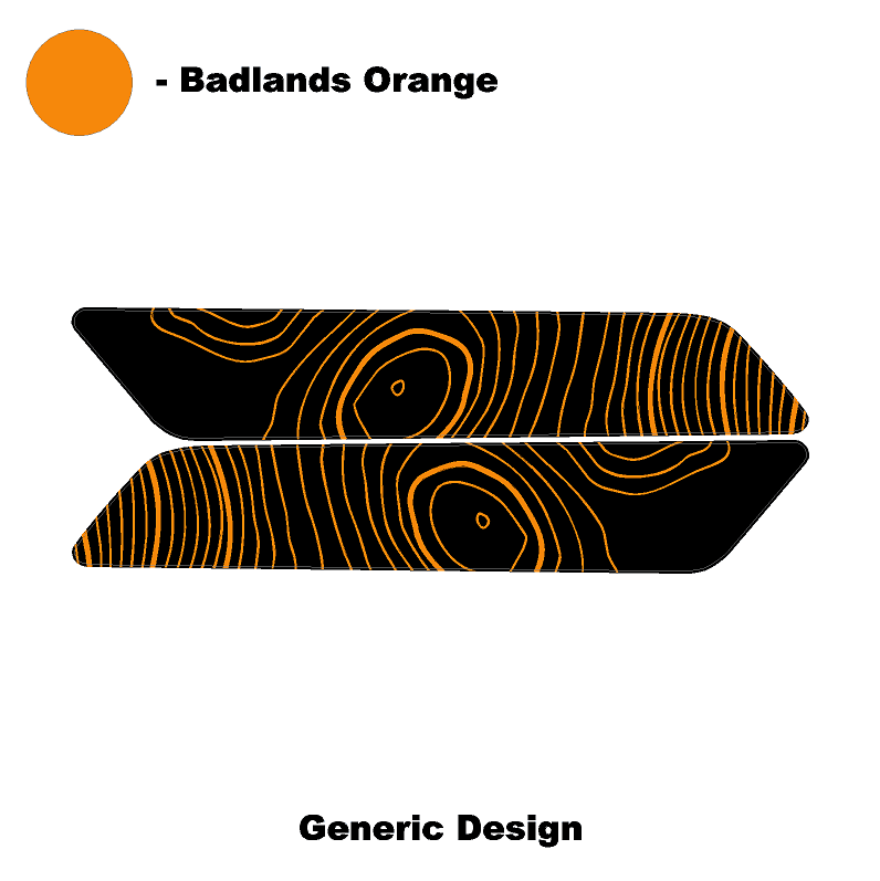 Topo Interior Front Door Grab Handle Overlay Kit (Printed + Laser Series) - 2021+ Bronco - 21BRNGRABFRDR-TPAMBL-21BRNGRABFRDR-TPA51L-21BRNGRABFRDR-TPAZL-21BRNGRABFRDR-TPCGL-21BRNGRABFRDR-TPCBNL-  DRIVEN - 17