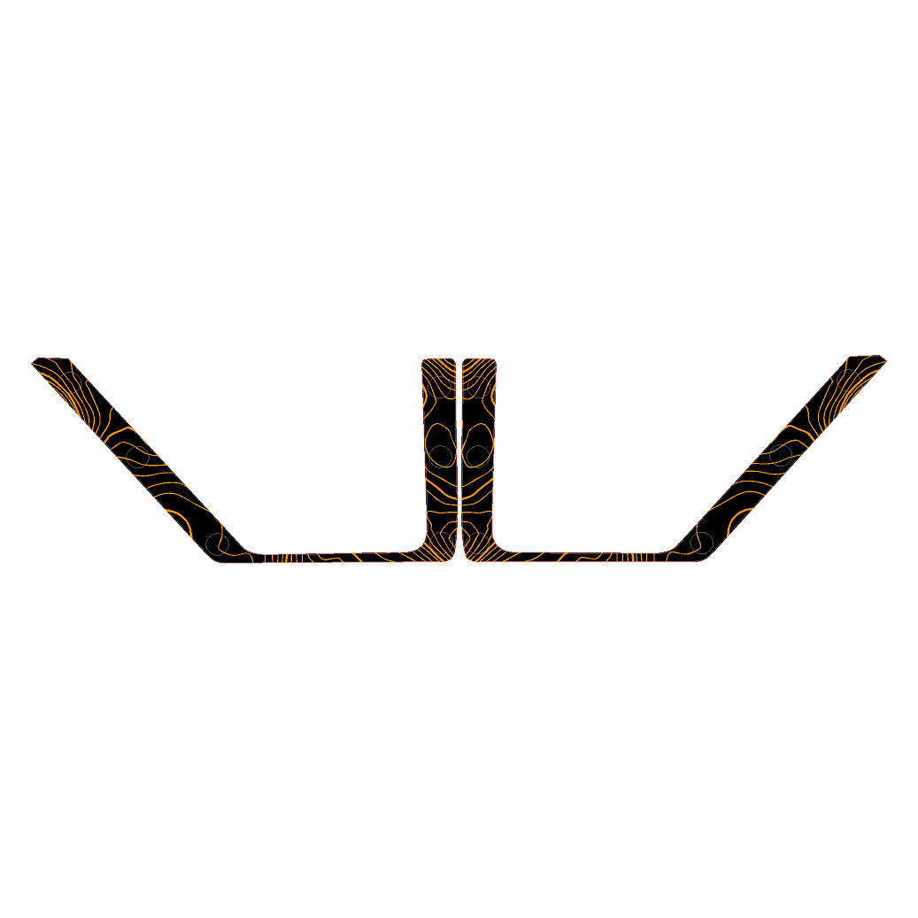 Topo Front Door Net Trim Overlay Kit (Printed Series) - 2021+ Bronco - 21BRNFTNET-TPAMBL-21BRNFTNET-TPA51L-21BRNFTNET-TPAZL-21BRNFTNET-TPCGL-21BRNFTNET-TPCBNL-  DRIVEN - 30