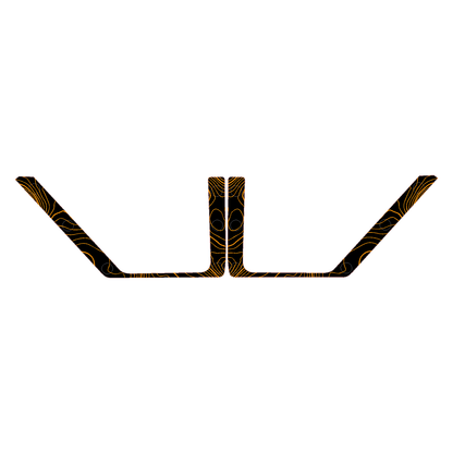 Topo Front Door Net Trim Overlay Kit (Printed Series) - 2021+ Bronco - 21BRNFTNET-TPAMBL-21BRNFTNET-TPA51L-21BRNFTNET-TPAZL-21BRNFTNET-TPCGL-21BRNFTNET-TPCBNL-  DRIVEN - 30