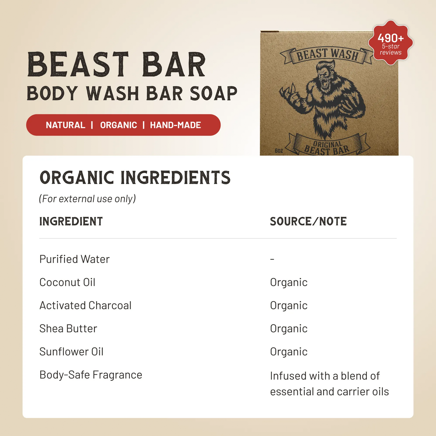 Beast Bar - OGBAR-RUGBAR-  DRIVEN - 2