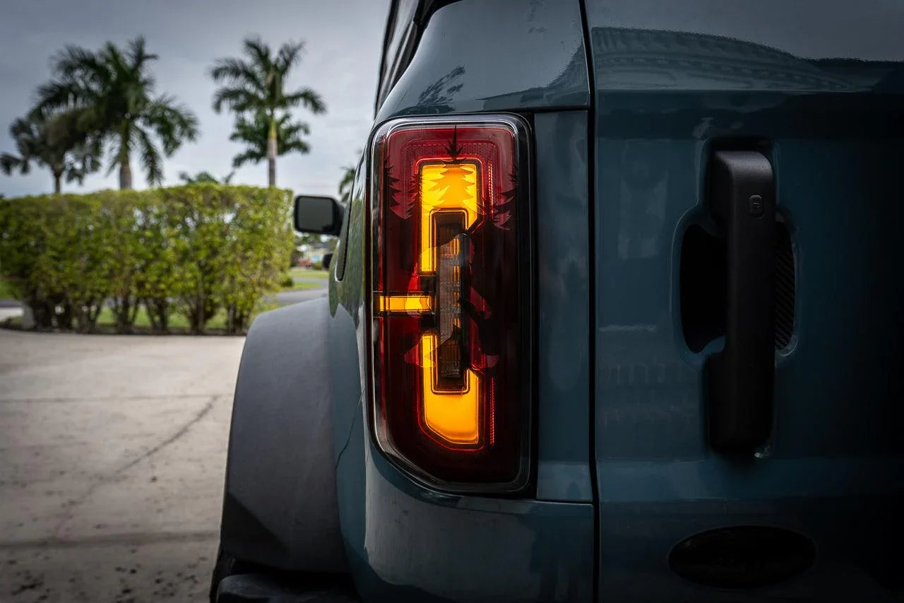 Bigfoot aka Sasquatch in the Woods Tail Light Overlays - 2021+ Bronco - 21BRONCOLEDTL-BFDS-21BRONCOLEDTL-BFLS-21BRONCOLEDTL-BFST-21BRONCOLEDTL-BFCB-21BRONCOLEDTL-BFHC-  DRIVEN - 12