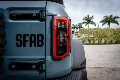 Bigfoot aka Sasquatch in the Woods Tail Light Overlays - 2021+ Bronco - 21BRONCOLEDTL-BFDS-21BRONCOLEDTL-BFLS-21BRONCOLEDTL-BFST-21BRONCOLEDTL-BFCB-21BRONCOLEDTL-BFHC-  DRIVEN - 14