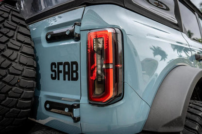 Bigfoot aka Sasquatch in the Woods Tail Light Overlays - 2021+ Bronco - 21BRONCOLEDTL-BFDS-21BRONCOLEDTL-BFLS-21BRONCOLEDTL-BFST-21BRONCOLEDTL-BFCB-21BRONCOLEDTL-BFHC-  DRIVEN - 1