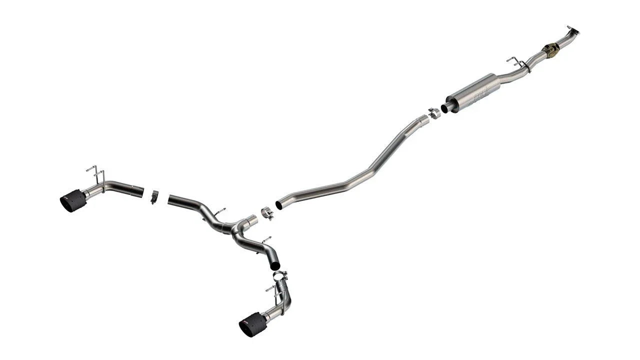 Borla S-Type 1.5L Cat-back Exhaust System - 23+ Integra / 22+ Civic - BOR140922BC-BOR140922CFBA-BOR140922-  DRIVEN - 1