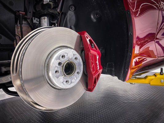 Brake Caliper Stickers (High Temp) - 2020+ Supra - A90BRKCALWH-A90BRKCALBK-  DRIVEN - 2