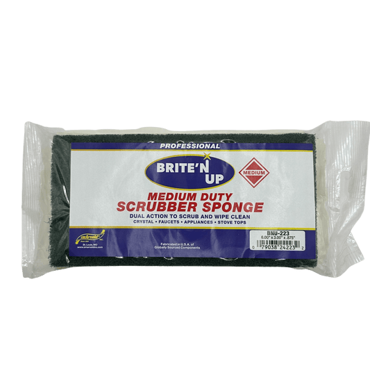 Brite N' Up Medium Duty Scrubber Sponge - BNU-223-  DRIVEN - 1