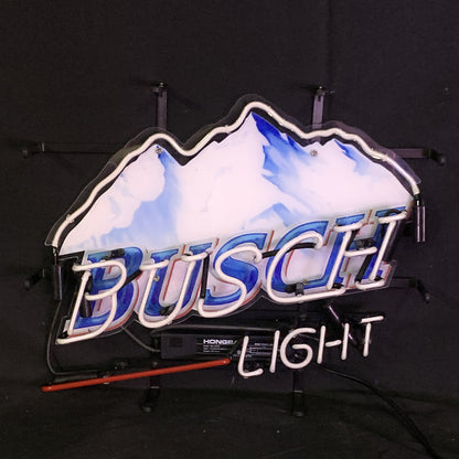 Busch Light Snow Mountain Beer Neon Signs Light - ME495-  DRIVEN - 3