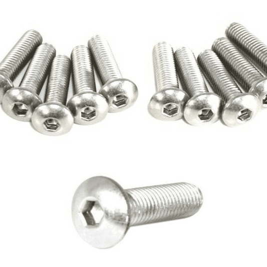 ZSPEC M5x20mm Button-Head Fasteners, Metric, SUS304 Stainless, 10-Pack - ZSD-567230-  DRIVEN - 1