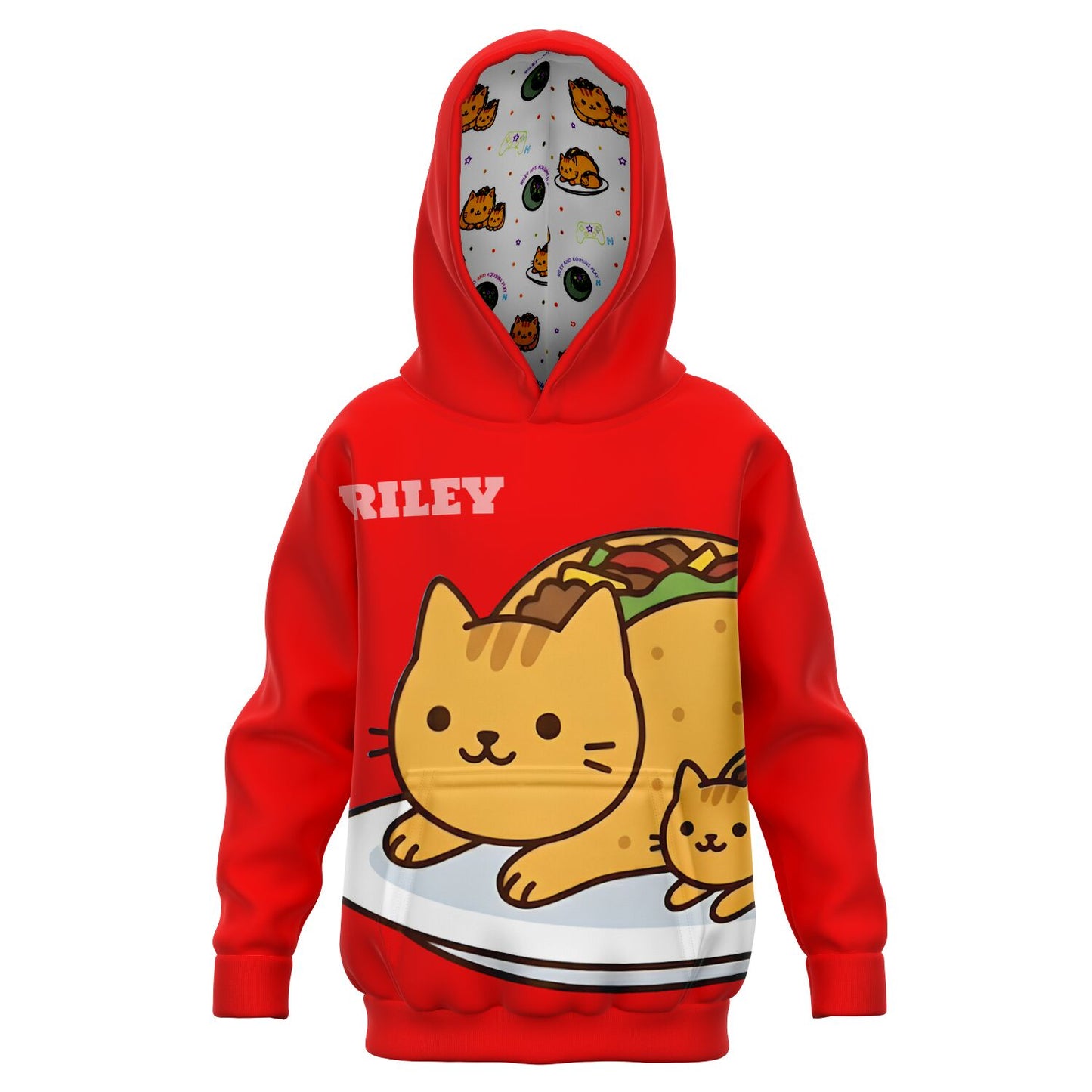 Kids Taco Cat & Litte Taco Cat Hoodie copy