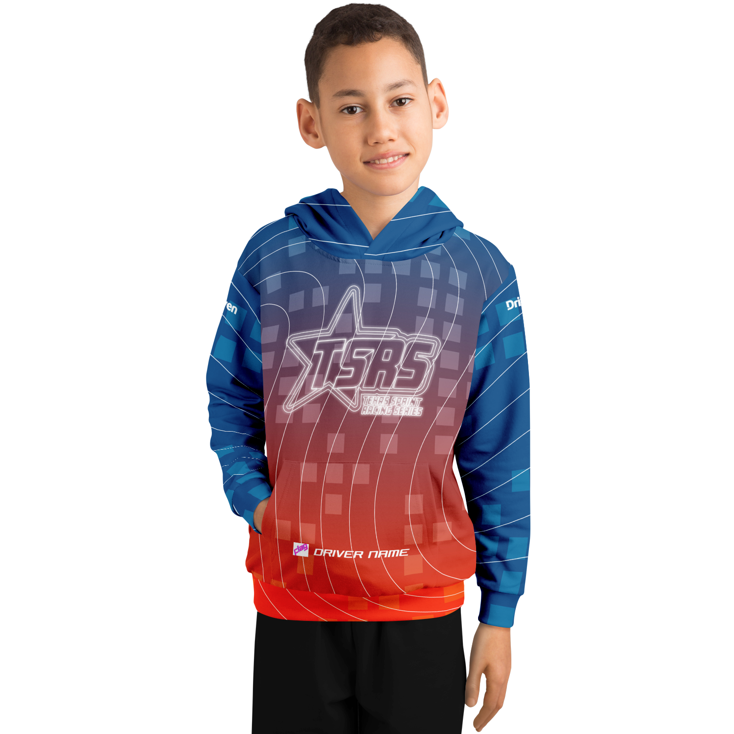 DRIVEN | TSRS '24 | Hoodie - Child - Red/Blue - | DRIVEN | - SBKHDA-556869-XXS-SBKHDA-556869-XS-SBKHDA-556869-S-SBKHDA-556869-M-SBKHDA-556869-L-SBKHDA-556869-XL