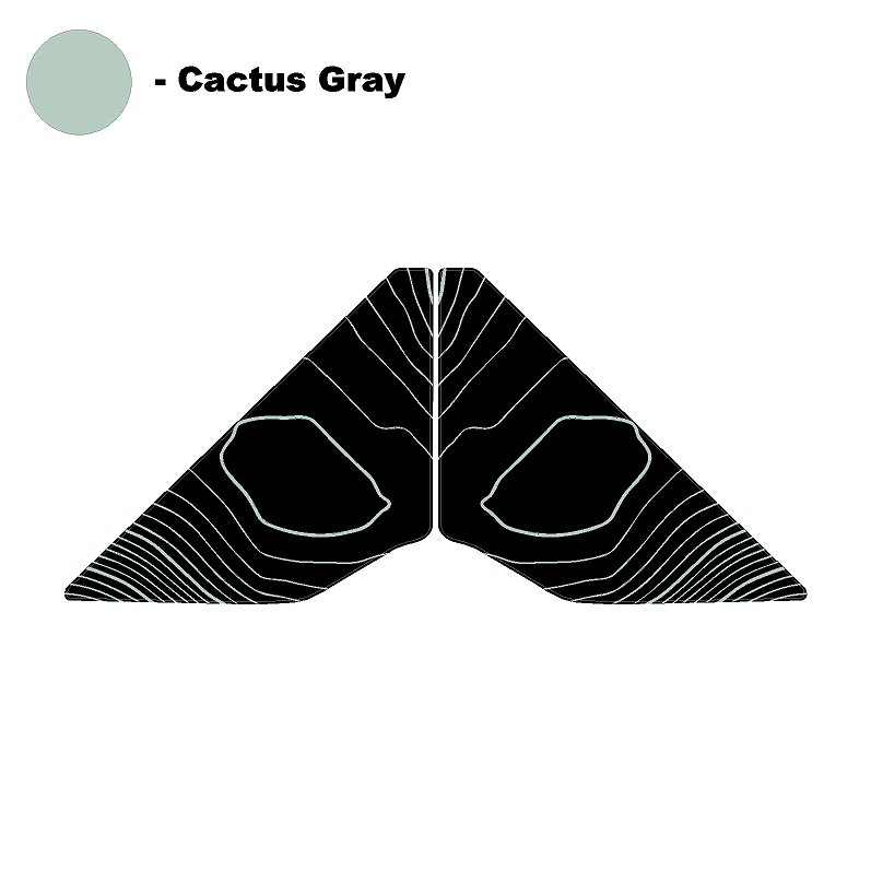 Topo Front Window Triangle Overlay (Printed Series) - 2021+ Bronco 4 Door - 21BRNDFTRIPT-TPAMBL-21BRNDFTRIPT-TPA51L-21BRNDFTRIPT-TPAZL-21BRNDFTRIPT-TPCGL-21BRNDFTRIPT-TPCBNL-  DRIVEN - 9