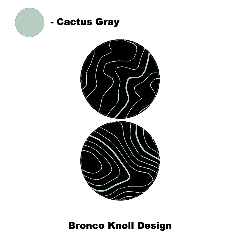 1966 Topographic Shifter Plate (Printed Series + Acrylic) - 2021+ Bronco