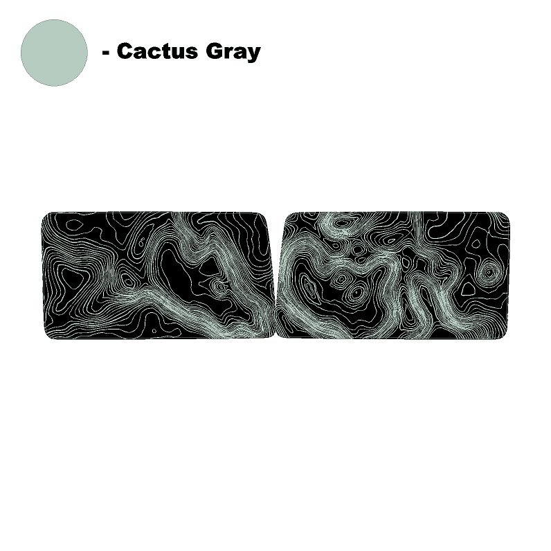 Topo Hardtop Side Window Overlays - 2021+ Bronco 4 Door - 21BRONCO4DRHDTP-TPAMB-21BRONCO4DRHDTPP-TPAMB-21BRONCO4DRHDTP-TPA51L-21BRONCO4DRHDTPP-TPA51L-21BRONCO4DRHDTP-TPAZL-  DRIVEN - 21