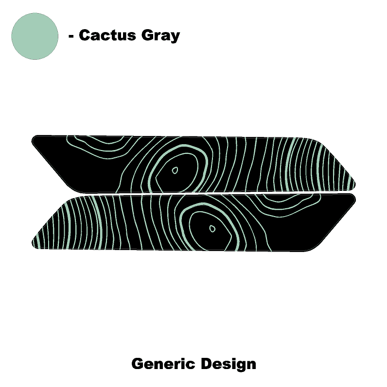 Topo Interior Front Door Grab Handle Overlay Kit (Printed + Laser Series) - 2021+ Bronco - 21BRNGRABFRDR-TPAMBL-21BRNGRABFRDR-TPA51L-21BRNGRABFRDR-TPAZL-21BRNGRABFRDR-TPCGL-21BRNGRABFRDR-TPCBNL-  DRIVEN - 14