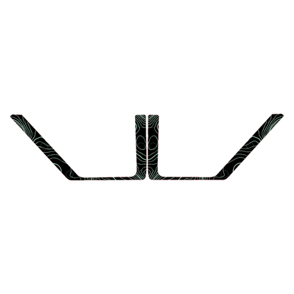 Topo Front Door Net Trim Overlay Kit (Printed Series) - 2021+ Bronco - 21BRNFTNET-TPAMBL-21BRNFTNET-TPA51L-21BRNFTNET-TPAZL-21BRNFTNET-TPCGL-21BRNFTNET-TPCBNL-  DRIVEN - 27