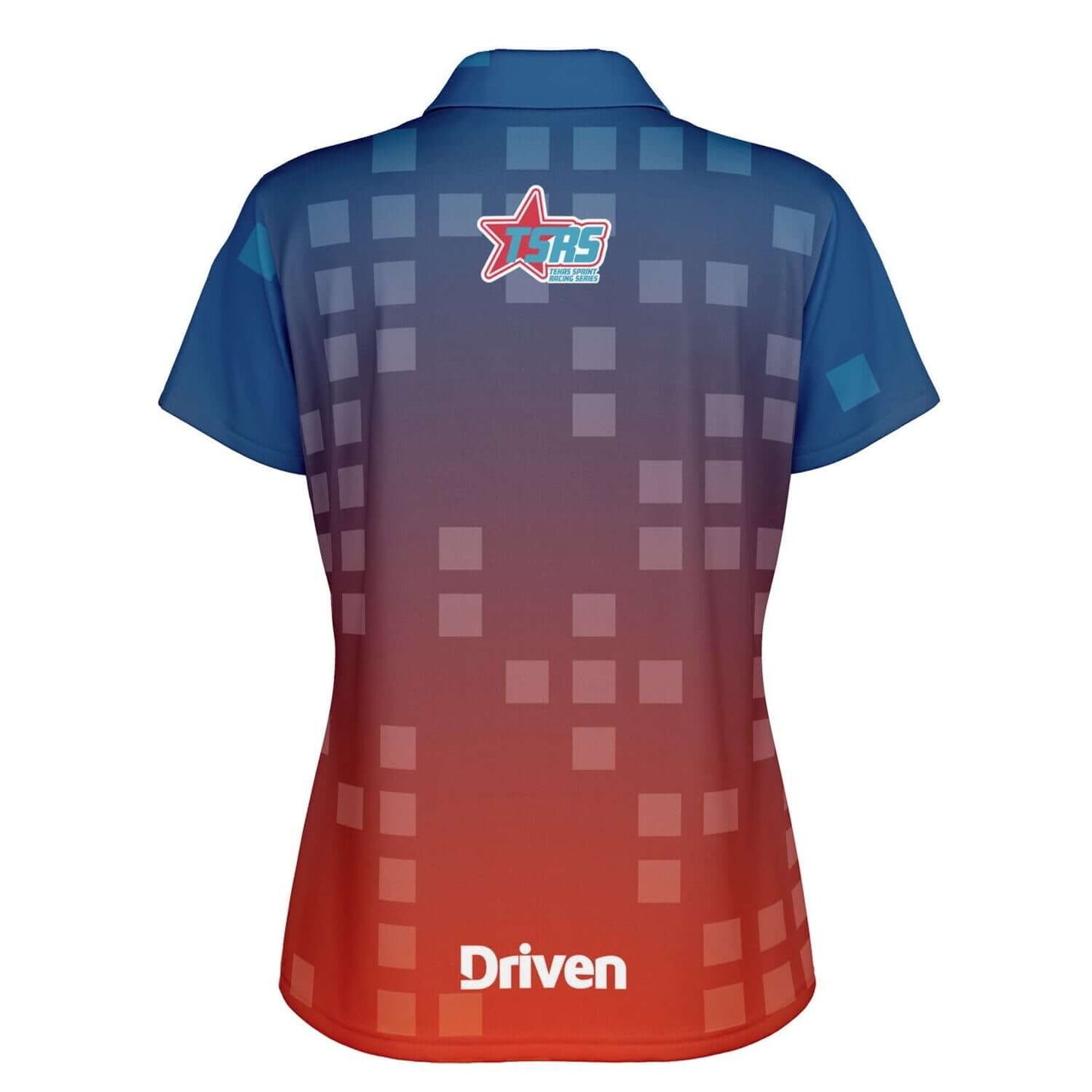 DRIVEN | TSRS '24 | Polo - Adult - Female - Red/Blue - UPF 50+