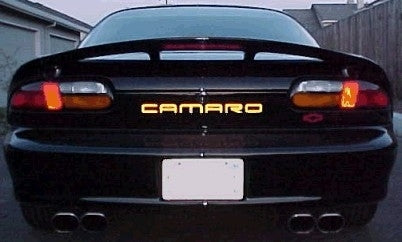 Rear Lettering Inlay Decal - 93-02 Camaro - Cam9302:Rear-01-Cam9302:Rear-02-Cam9302:Rear-03-Cam9302:Rear-04-Cam9302:Rear-05-  DRIVEN - 3