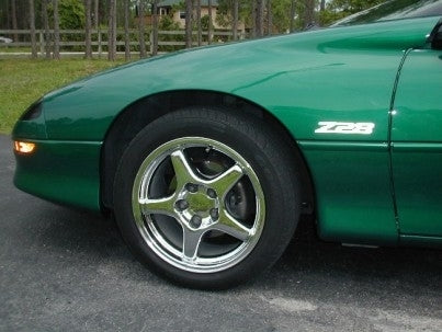 Z28 Badge Overlay Decals (set of 3) - 93-02 Camaro Z28 - Cam9302:Z28-B-01-Cam9302:Z28-B-02-Cam9302:Z28-B-03-Cam9302:Z28-B-04-Cam9302:Z28-B-05-  DRIVEN - 4