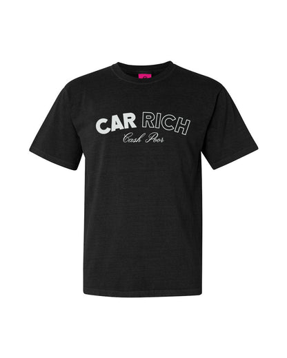 NFRD | Car Rich Cash Poor Tee - nfr-carrichtee-black-s-nfr-carrichtee-black-m-nfr-carrichtee-black-l-nfr-carrichtee-black-xl-nfr-carrichtee-black-2xl-  DRIVEN - 1
