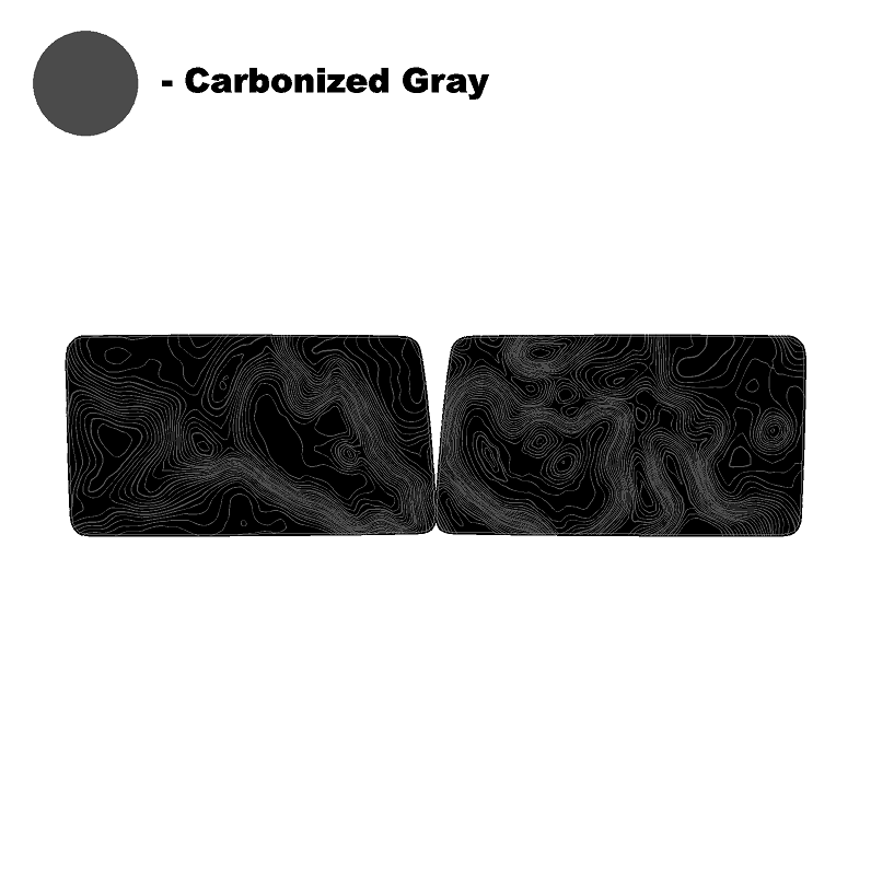 Topo Hardtop Side Window Overlays - 2021+ Bronco 4 Door - 21BRONCO4DRHDTP-TPAMB-21BRONCO4DRHDTPP-TPAMB-21BRONCO4DRHDTP-TPA51L-21BRONCO4DRHDTPP-TPA51L-21BRONCO4DRHDTP-TPAZL-  DRIVEN - 22