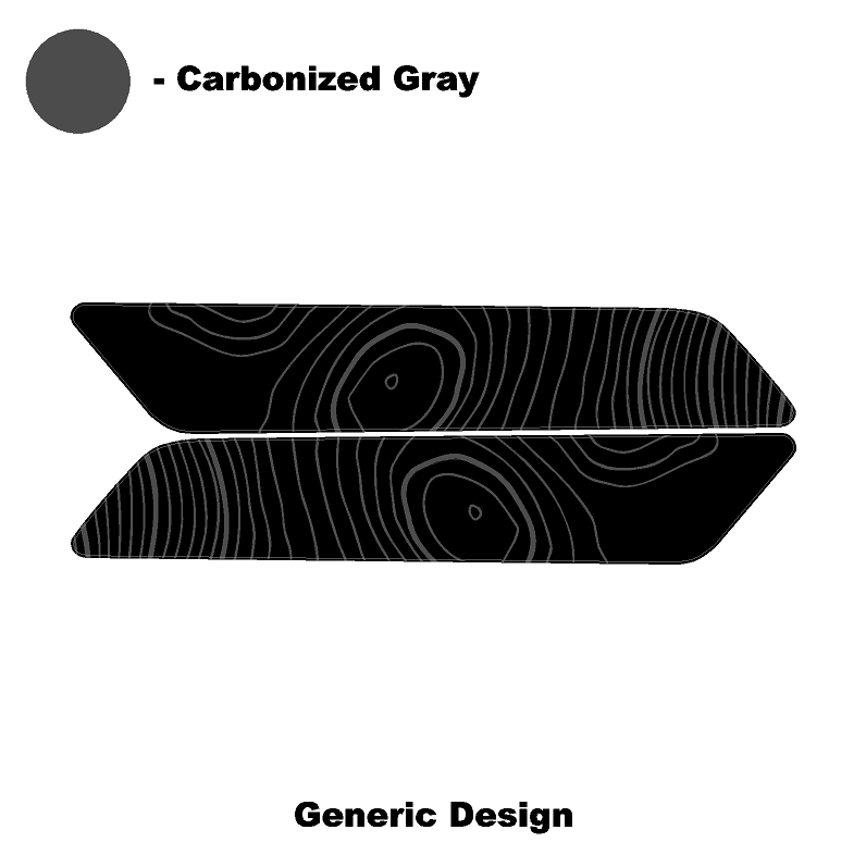 Topo Interior Rear Door Grab Handle Overlay Kit (Printed Series) - 2021+ Bronco 4 Door - 21BRNGRAB4RDR-TPAMBL-21BRNGRAB4RDR-TPA51L-21BRNGRAB4RDR-TPAZL-21BRNGRAB4RDR-TPCGL-21BRNGRAB4RDR-TPCBNL-  DRIVEN - 9
