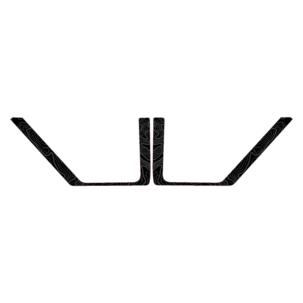 Topo Front Door Net Trim Overlay Kit (Printed Series) - 2021+ Bronco - 21BRNFTNET-TPAMBL-21BRNFTNET-TPA51L-21BRNFTNET-TPAZL-21BRNFTNET-TPCGL-21BRNFTNET-TPCBNL-  DRIVEN - 9