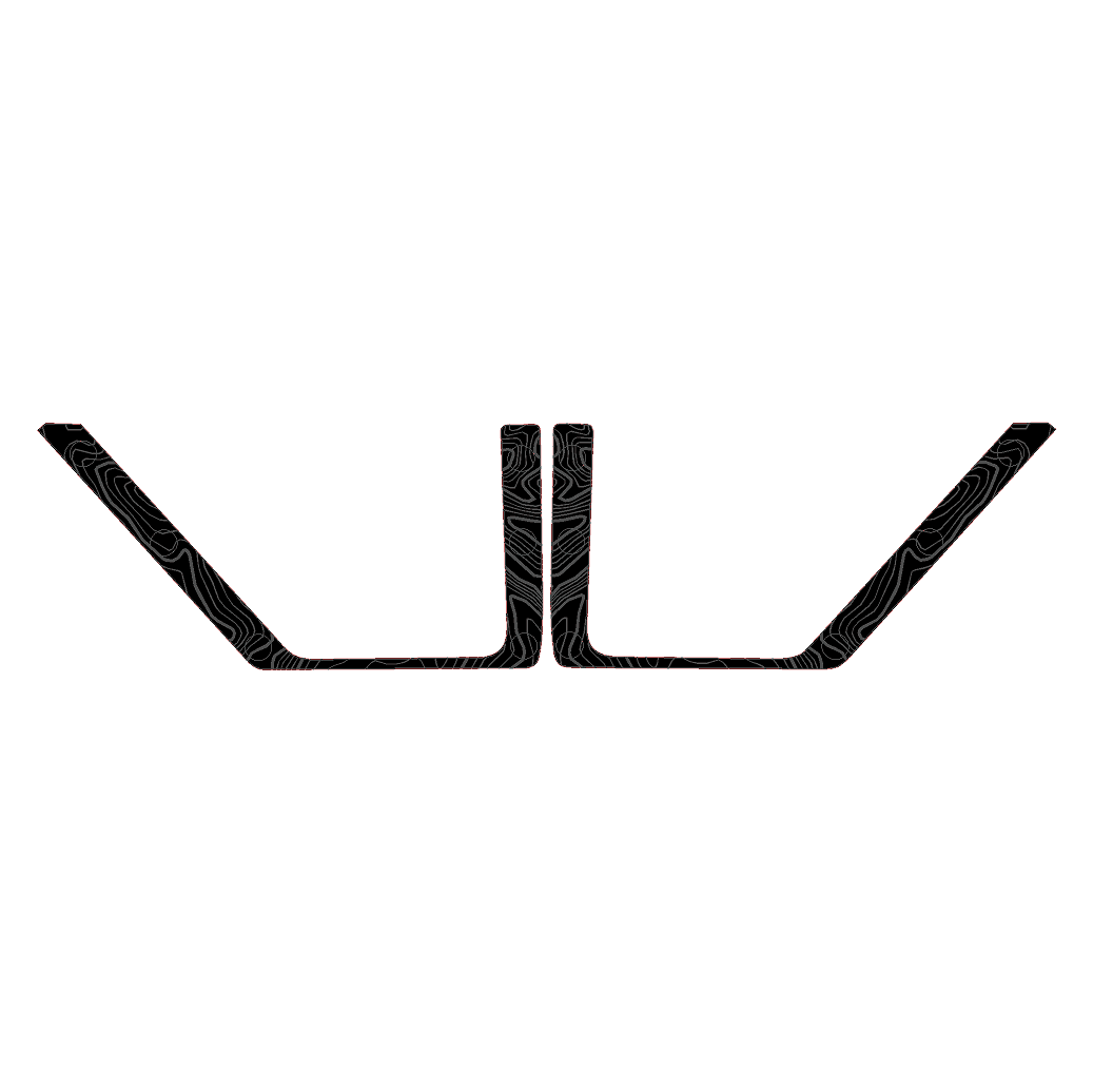 Topo Rear Door Net Trim Overlay Kit (Printed Series) - 2021+ Bronco - 21BRNFTNET-TPAMBL-21BRNFTNET-TPA51L-21BRNFTNET-TPAZL-21BRNFTNET-TPCGL-21BRNFTNET-TPCBNL-  DRIVEN - 13