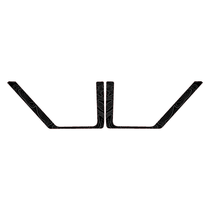 Topo Rear Door Net Trim Overlay Kit (Printed Series) - 2021+ Bronco - 21BRNFTNET-TPAMBL-21BRNFTNET-TPA51L-21BRNFTNET-TPAZL-21BRNFTNET-TPCGL-21BRNFTNET-TPCBNL-  DRIVEN - 13