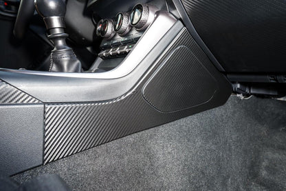 Center Console Side Trim Protector 3D Carbon Overlays - 2022 BRZ / GR86 - 22BRZGRCNTCNSLPT-3DBL-22BRZGRCNTCNSLPT-3DBR-  DRIVEN - 1