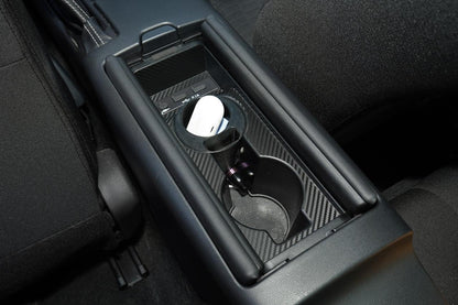 Center Cupholder 3D Carbon Overlays - 2022+ BRZ / GR86 MT Only - 22BRZCUPHOLDR-3DB-  DRIVEN - 2