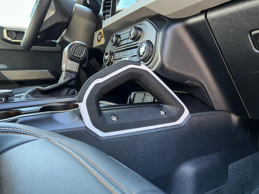 Center Grab Handle Stripe Overlay (Standard Series) - 2021+ *Bronco - 21BRONCOCENGRAB-BO-21BRONCOCENGRAB-BG-21BRONCOCENGRAB-OR-21BRONCOCENGRAB-RD-21BRONCOCENGRAB-BL-  DRIVEN - 1