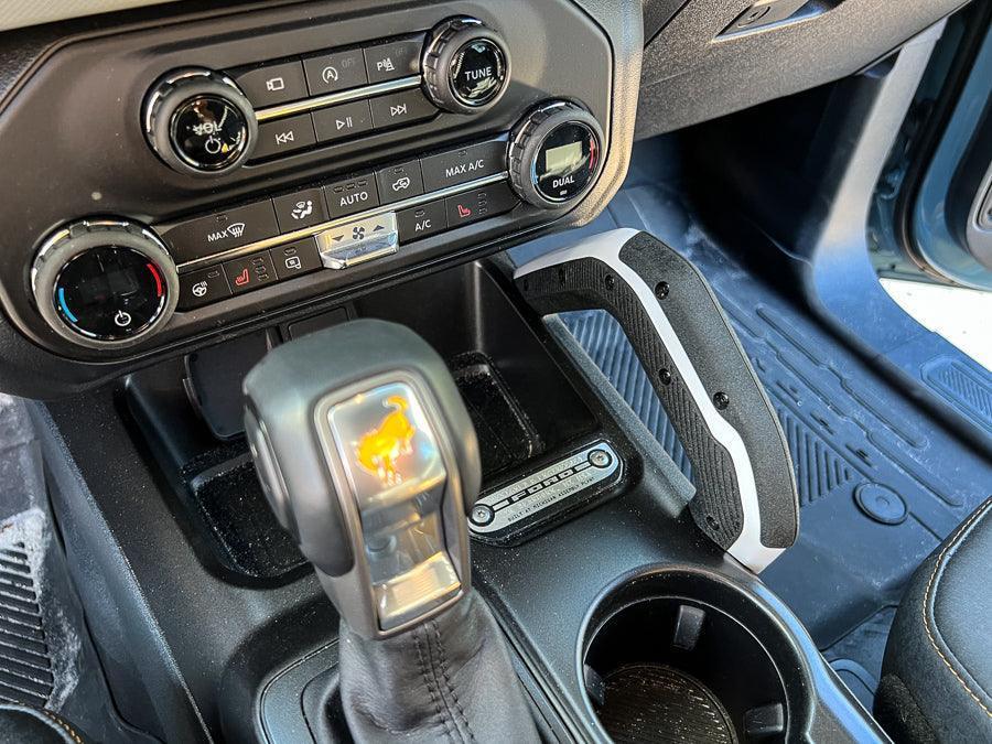 Center Grab Handle Stripe Overlay (Standard Series) - 2021+ *Bronco - 21BRONCOCENGRAB-BO-21BRONCOCENGRAB-BG-21BRONCOCENGRAB-OR-21BRONCOCENGRAB-RD-21BRONCOCENGRAB-BL-  DRIVEN - 4