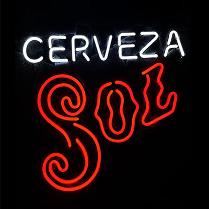 Cerveza Sol Neon Signs - ME531-  DRIVEN - 1