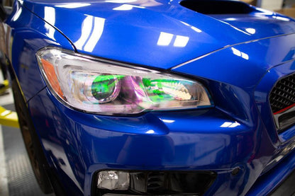 Chameleon Headlight Overlays - 2015-2020 WRX / STI - 15WRXHLCH-  DRIVEN - 2