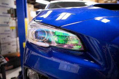 Chameleon Headlight Overlays - 2015-2020 WRX / STI - 15WRXHLCH-  DRIVEN - 5