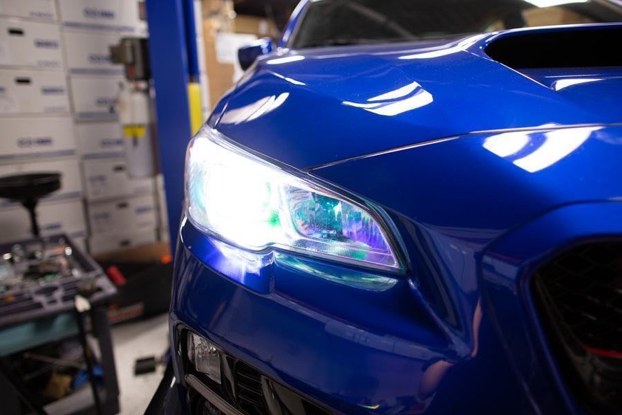 Chameleon Headlight Overlays - 2015-2020 WRX / STI - 15WRXHLCH-  DRIVEN - 6