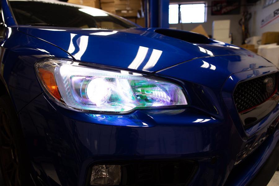 Chameleon Headlight Overlays - 2015-2020 WRX / STI - 15WRXHLCH-  DRIVEN - 8