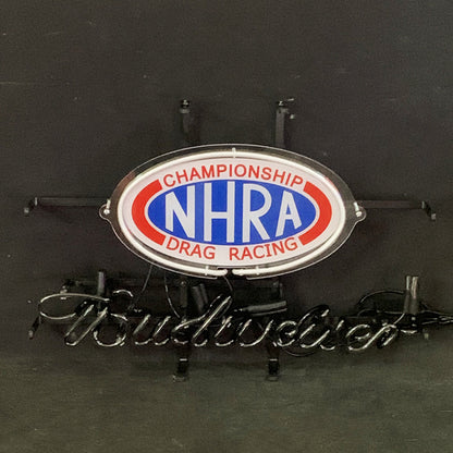 Championship NHRA Drag Racing Budweiser Neon Signs Light - ME653-  DRIVEN - 4