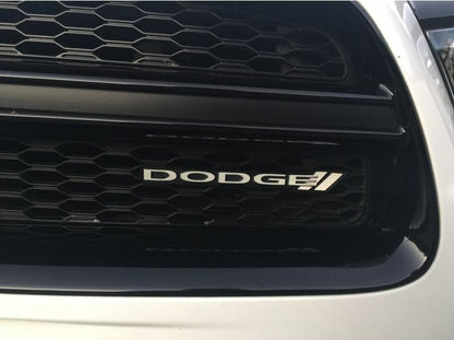DODGE Grille Emblem Overlay Decal -  2013-2023 Charger - Charger:Dodge-G-01-Charger:Dodge-G-02-  DRIVEN - 10