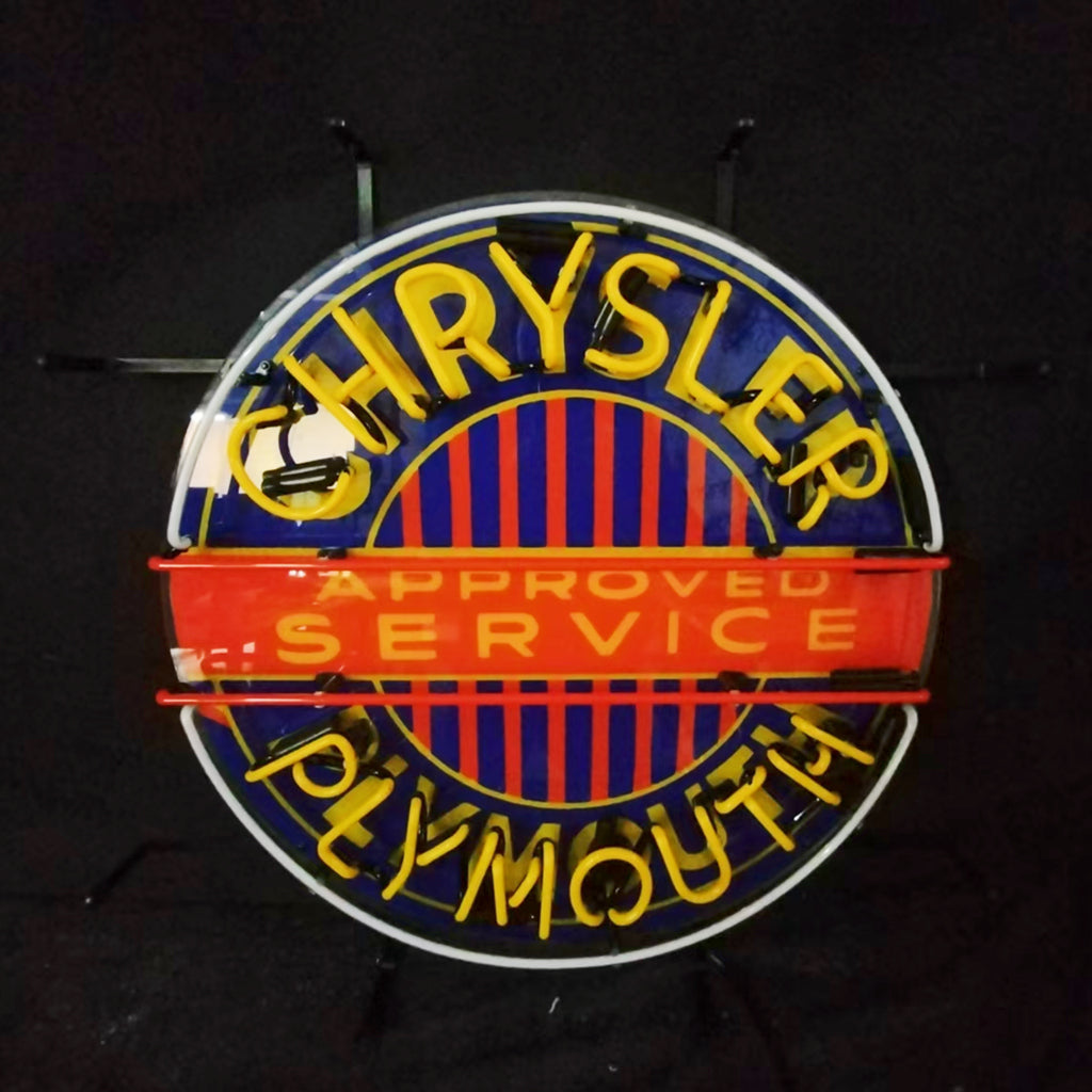 Chrysler Plymouth Auto Car Logo Neon Signs - CN016-  DRIVEN - 3