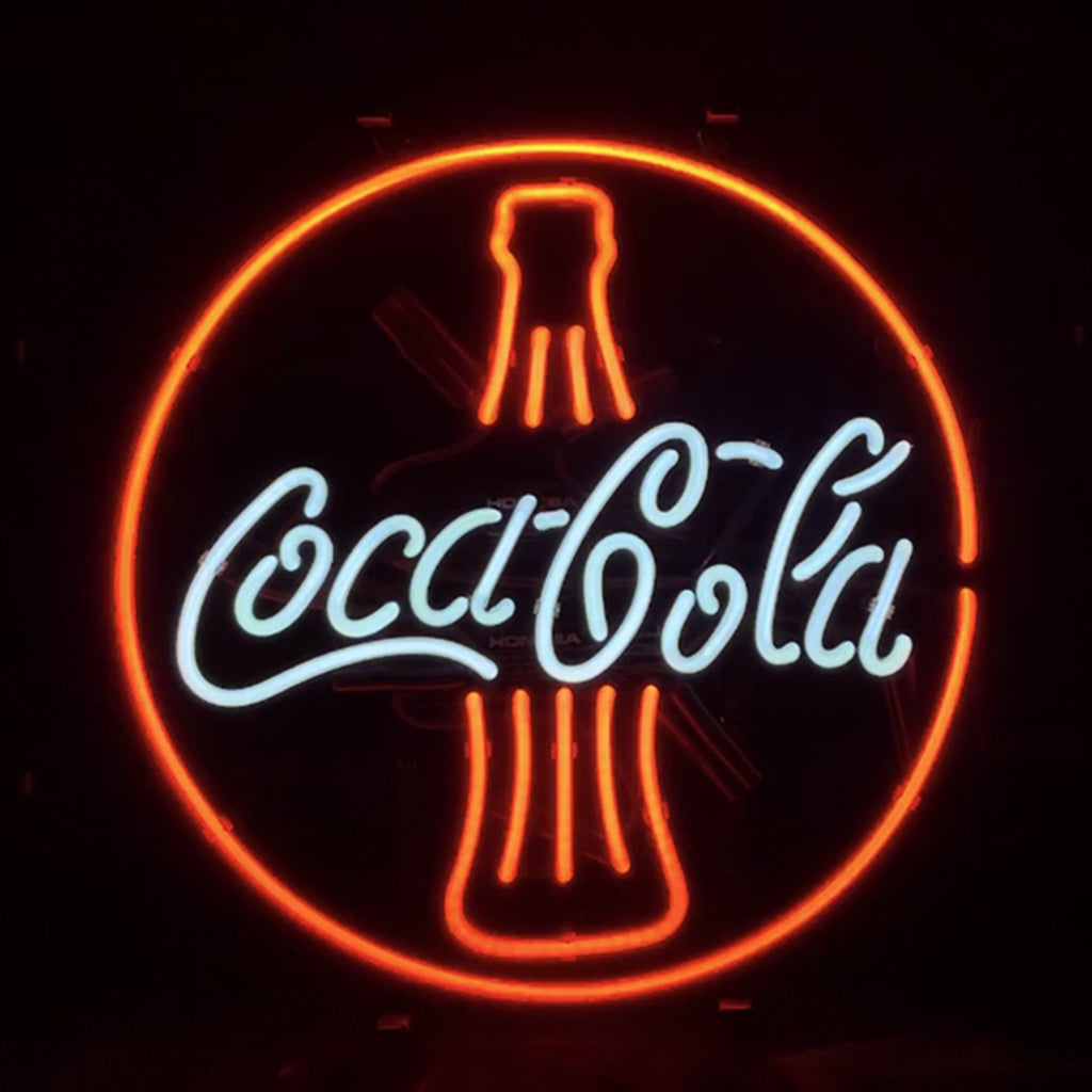 Coca Cola Bottle Neon Signs Light - ME410-  DRIVEN - 1