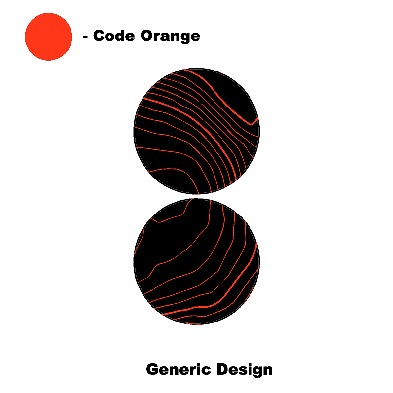 Topo Cup Holder Inserts (Printed Series + Acrylic) - 2021+ Bronco - 21BRNCPHLDRINS-TPAMBL-21BRNCPHLDRINS-TPA51L-21BRNCPHLDRINS-TPAZL-21BRNCPHLDRINS-TPCGL-21BRNCPHLDRINS-TPCBNL-  DRIVEN - 16