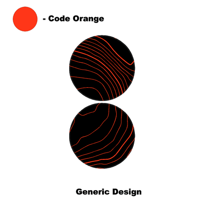 Topo Cup Holder Inserts (Printed Series + Acrylic) - 2021+ Bronco - 21BRNCPHLDRINS-TPAMBL-21BRNCPHLDRINS-TPA51L-21BRNCPHLDRINS-TPAZL-21BRNCPHLDRINS-TPCGL-21BRNCPHLDRINS-TPCBNL-  DRIVEN - 16