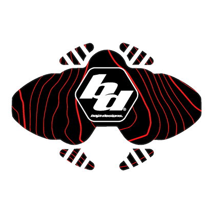 Baja Designs LP4 Topographic Light Cover Overlays  - Universal - BAJADESIGNSLP4TP-CARG-BAJADESIGNSLP4TP-CODE-BAJADESIGNSLP4TP-DS-BAJADESIGNSLP4TP-EG-BAJADESIGNSLP4TP-RR-  DRIVEN - 4